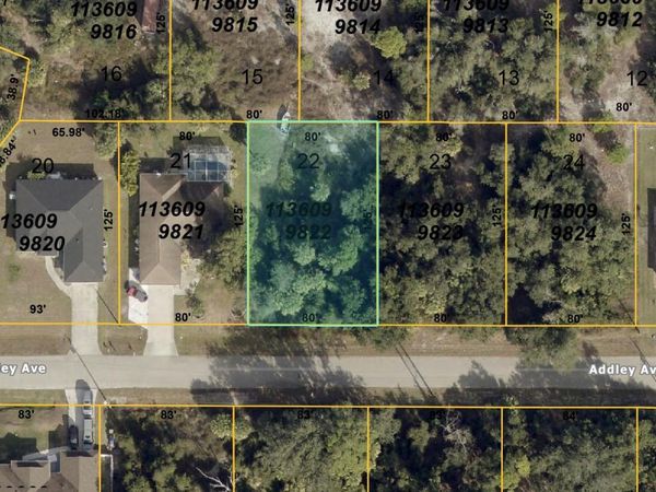 ADDLEY AVENUE , NORTH PORT, FL 34288