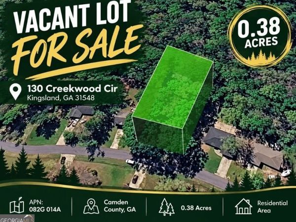 130 Creekwood Circle, Kingsland, GA 31548