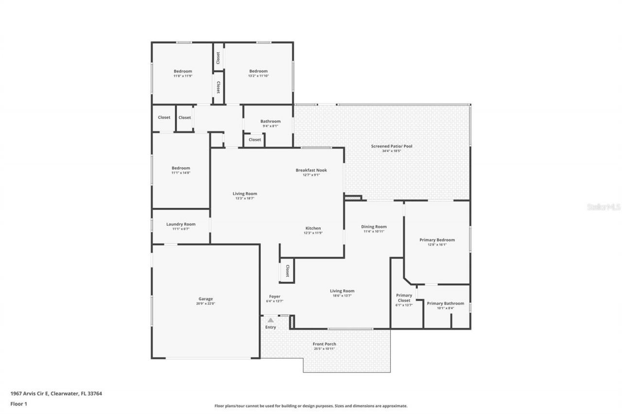 1967 Arvis Circle E, Clearwater, FL 33764 Photo