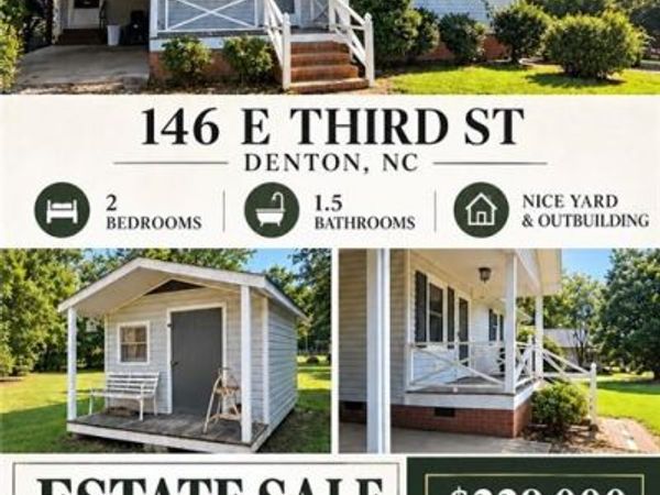 146 E 3rd Street , Denton, NC 27239