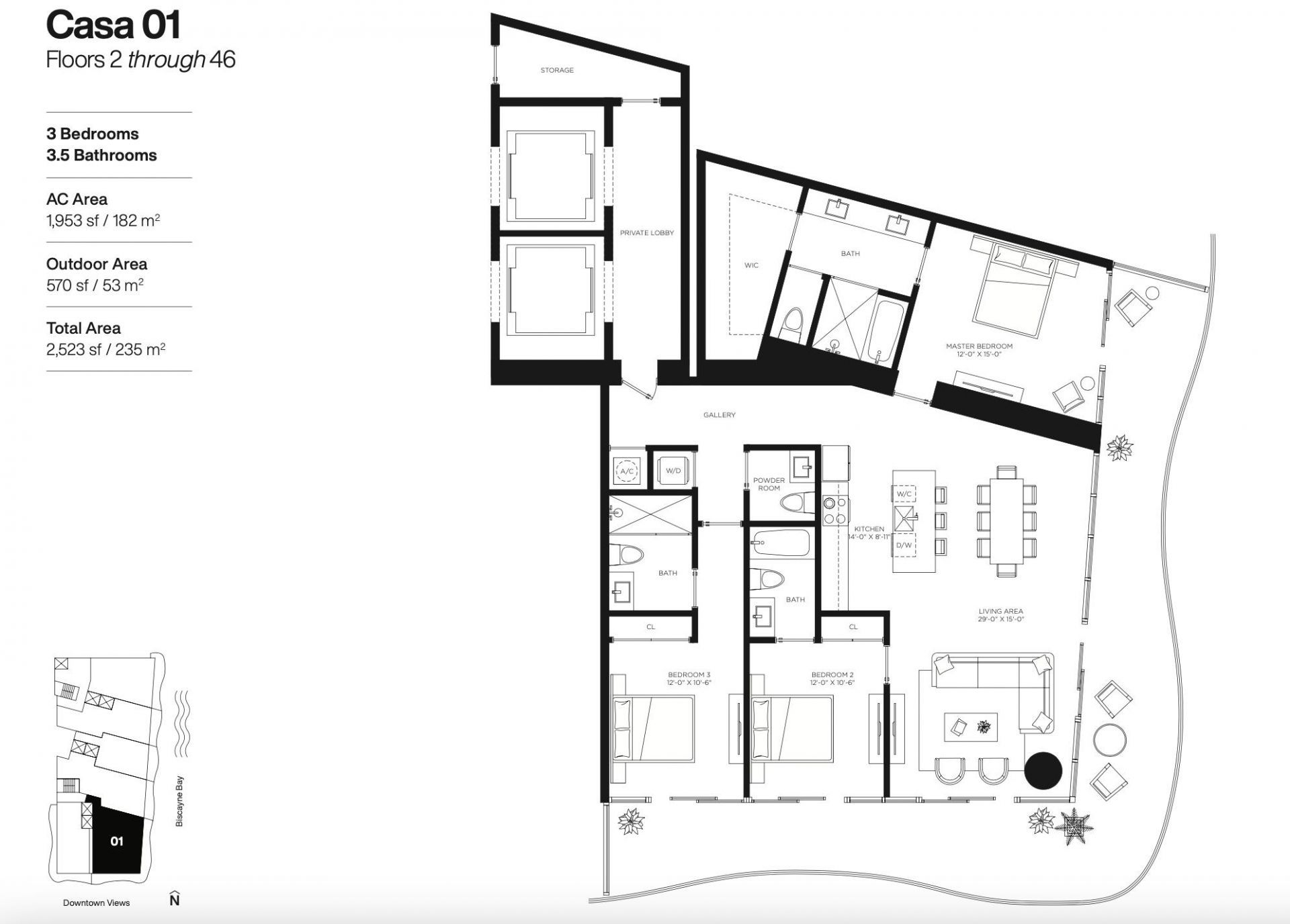 1400 Biscayne Boulevard, Unit 901, Miami, FL 33132 Photo