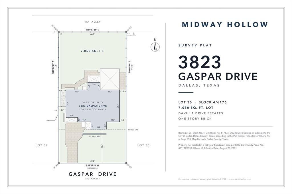 3823 Gaspar Drive, Dallas, TX 75220 Main Photo