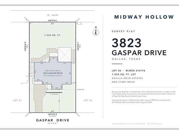 3823 GASPAR Drive, Dallas, TX 75220