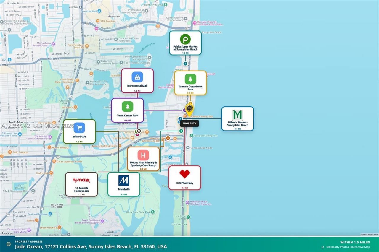 17121 Collins Ave , Unit 803, Sunny Isles Beach, FL 33160 Photo