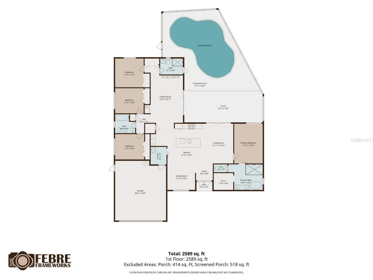 2654 Augusta Drive N, Clearwater, FL 33761 Photo