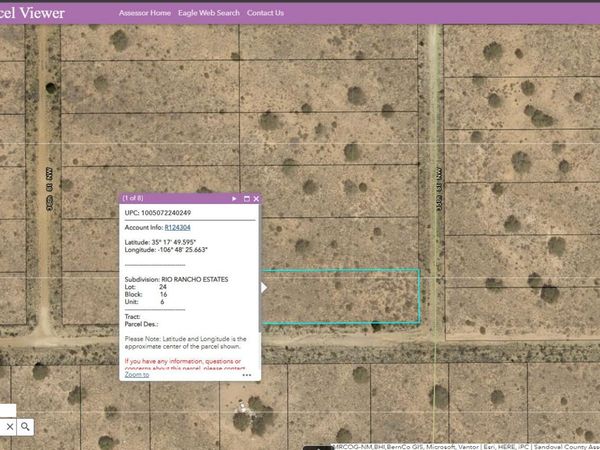 35th (U:6 B:16 L:24) Street NW, Rio Rancho, NM 87144