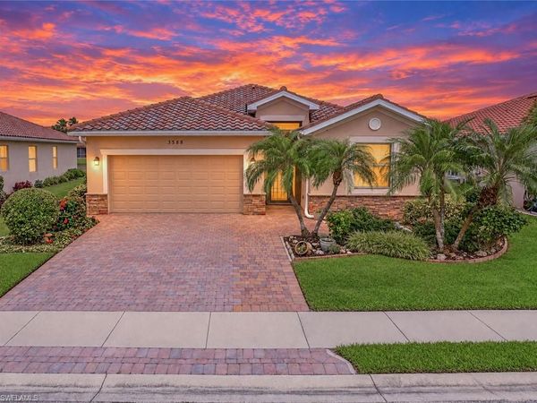 3588 Dandolo CIR , CAPE CORAL, FL 33909