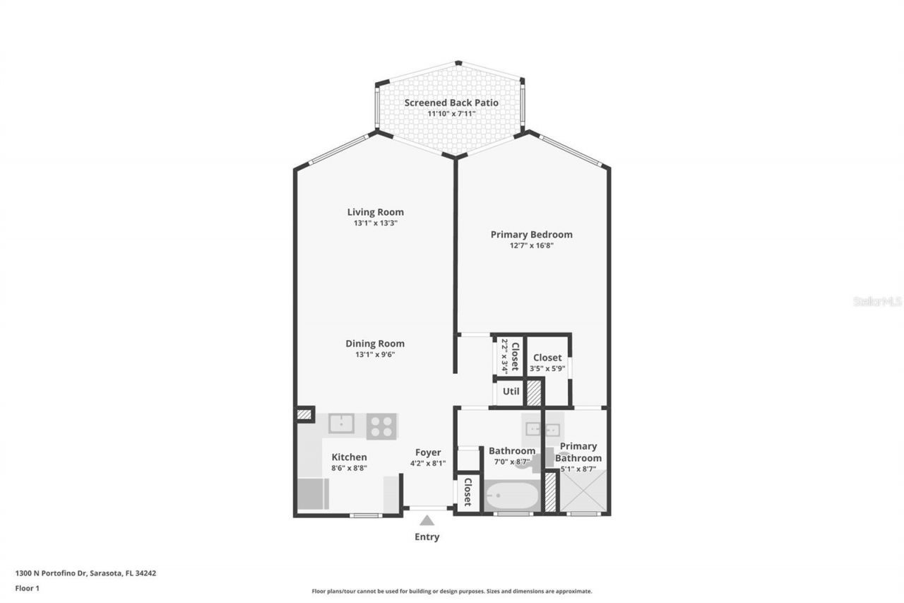 1300 N Portofino Drive , Unit 105, Sarasota, FL 34242 Photo