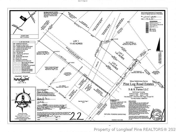 Lot 3 Pine Log Road, Lumberton, NC 28360