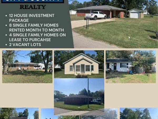 8 Houses SW 4th, Edith, Wooten, Ferguson, 6th, Arn, Corning, AR 72422