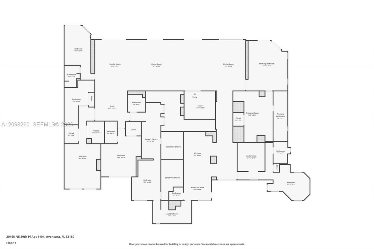 20165 NE 39th Pl, Unit 1103/1104, Aventura, FL 33180 Photo