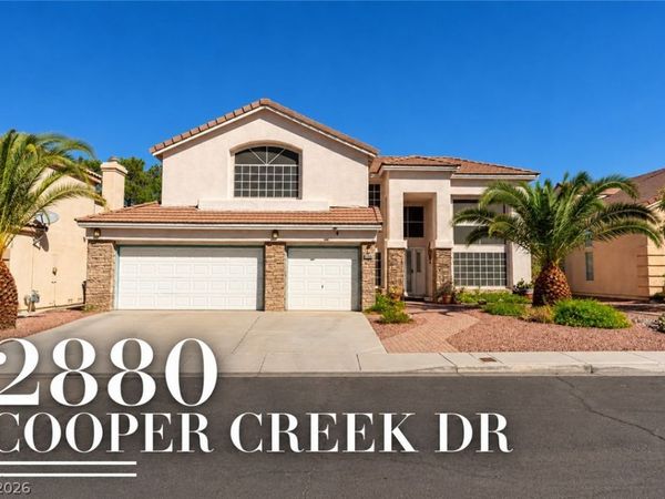 2880 Cooper Creek Drive , Henderson, NV 89074