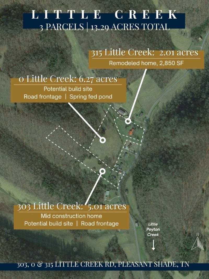315 Little Creek Rd , Pleasant Shade, TN 37145 Main Photo
