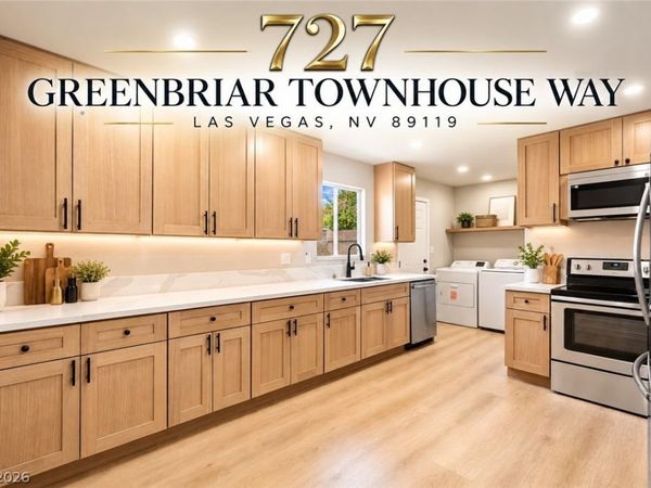 727 Greenbriar Townhouse Way, Las Vegas, NV 89121