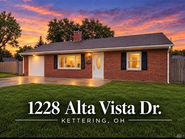 1228 Alta Vista Drive, Kettering, OH 45420