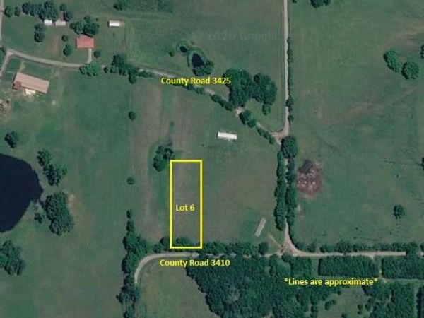Lot 6 County Road 3410 , Brashear, TX 75420