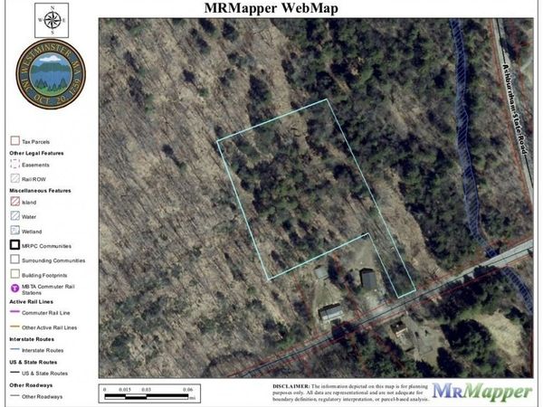 0 Potato Hill Road, Westminster, MA 01473