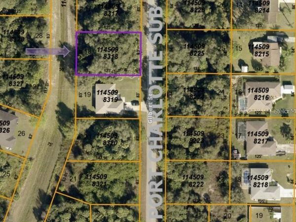 Lot 18 GILBERT STREET , NORTH PORT, FL 34288