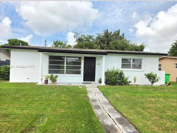 6421 NW 26th St , Sunrise, FL 33313