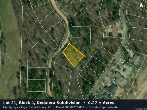 30 Dedalera Way , Hot Springs Village, AR 71909