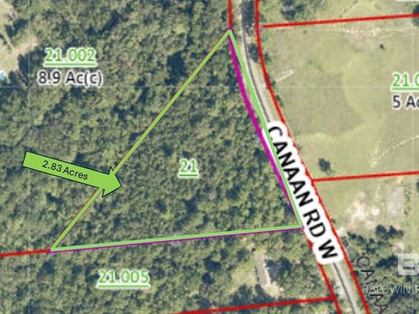 0 W Canaan Road, Stockton, AL 36579