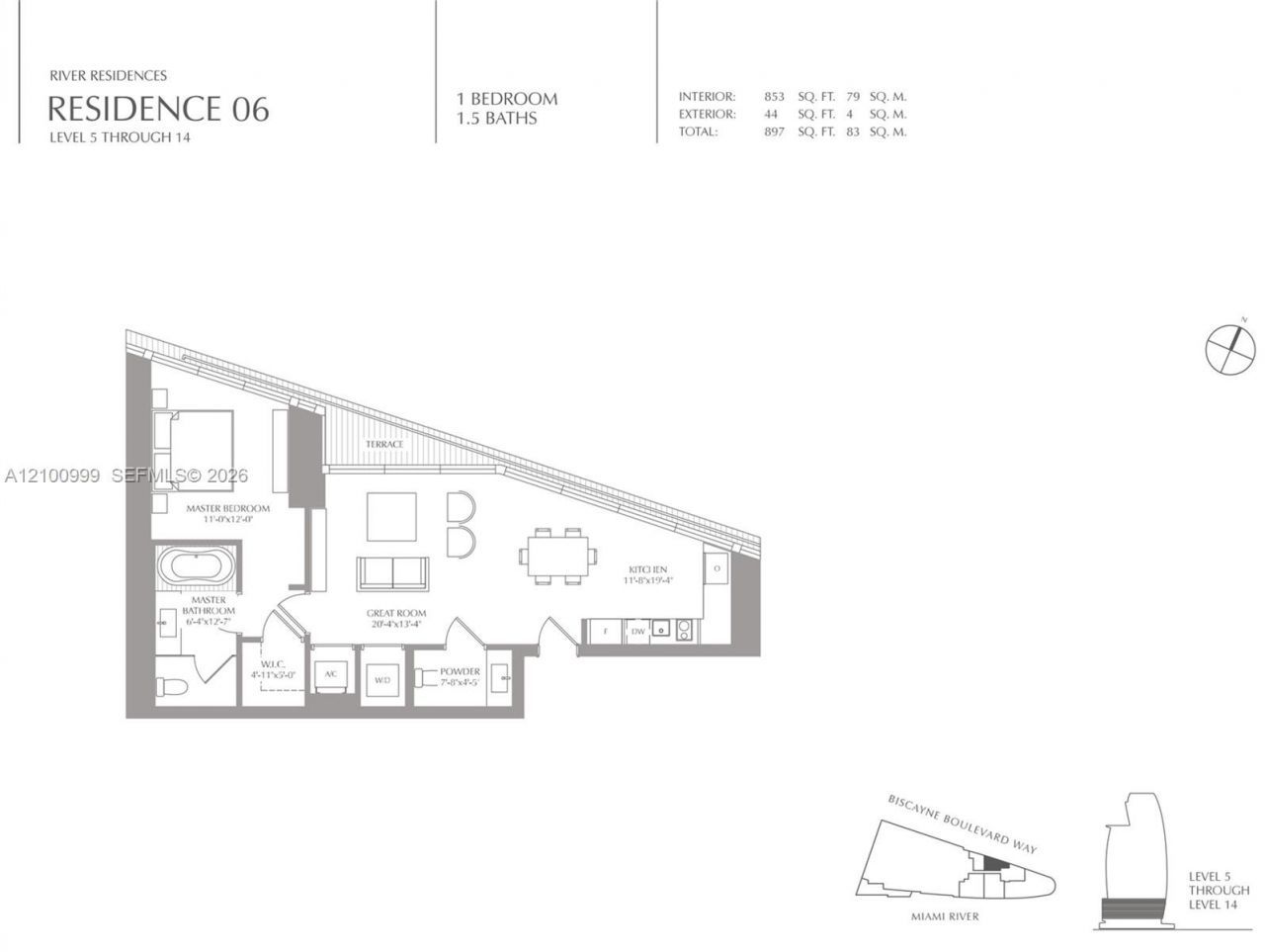 300 Biscayne Boulevard Way , Unit 506E, Miami, FL 33131 Photo