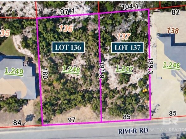0 - Lot # 137 River Road, Orange Beach, AL 00000