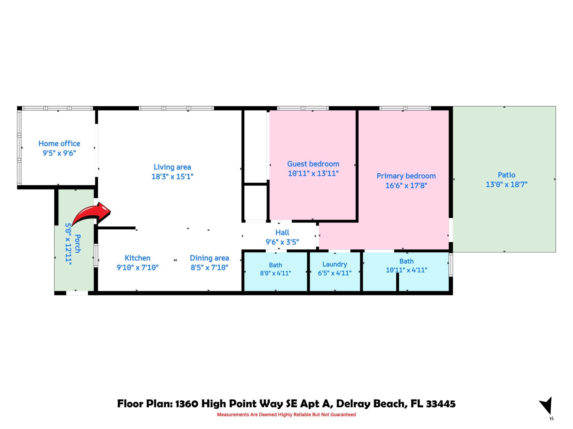 1360 SE High Point Way Se, Unit A, Delray Beach, FL 33445 Photo
