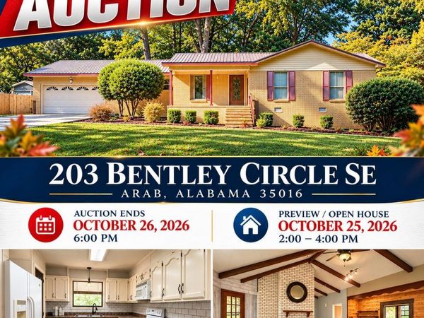 203 Bentley Circle SE, Arab, AL 35016