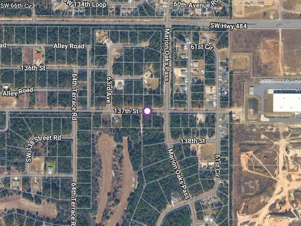 SW 137TH STREET , OCALA, FL 34473