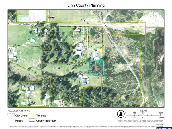 TL 423 SE Fairview (off of) St, Mill City, OR 97360