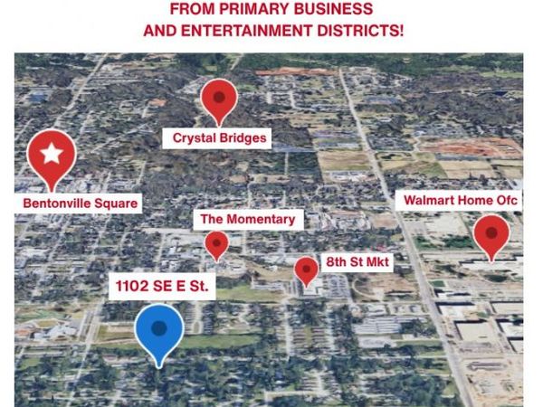 1102 SE E Street, Bentonville, AR 72712