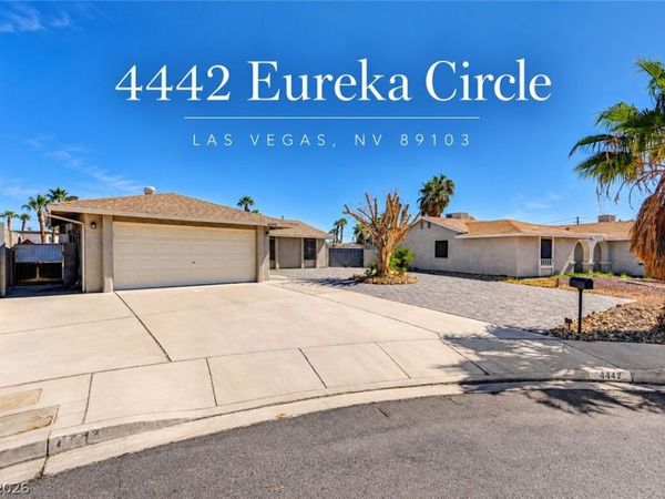 4442 Eureka Circle, Las Vegas, NV 89103