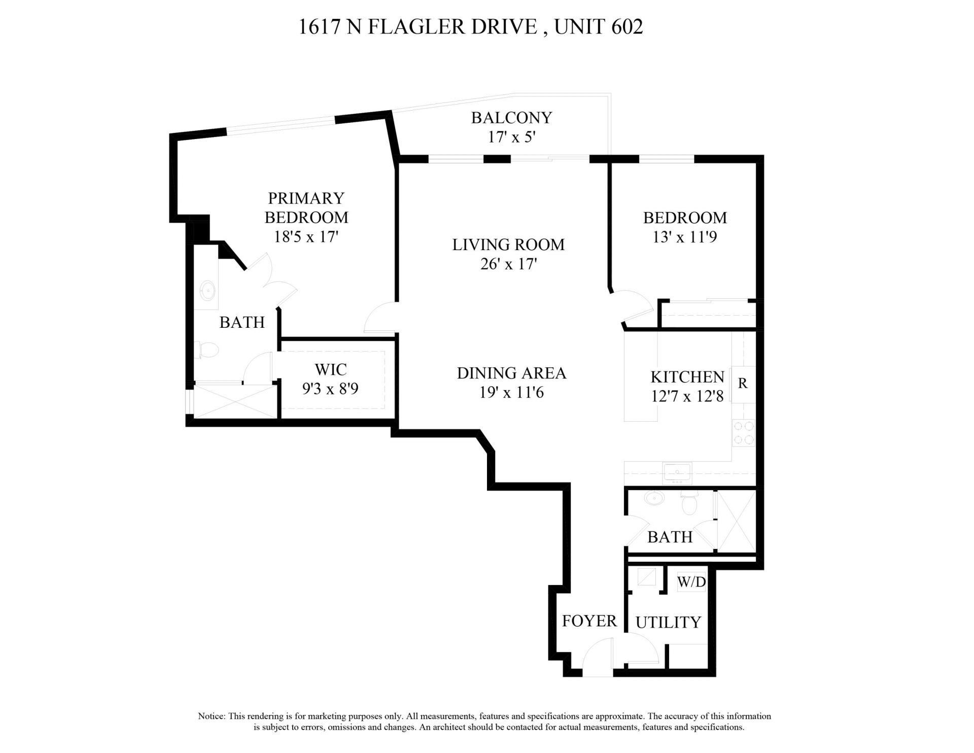 1617 N Flagler Drive, Unit 602, West Palm Beach, FL 33407 Photo