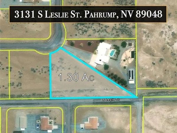 3131 S Leslie Street , Pahrump, NV 89048