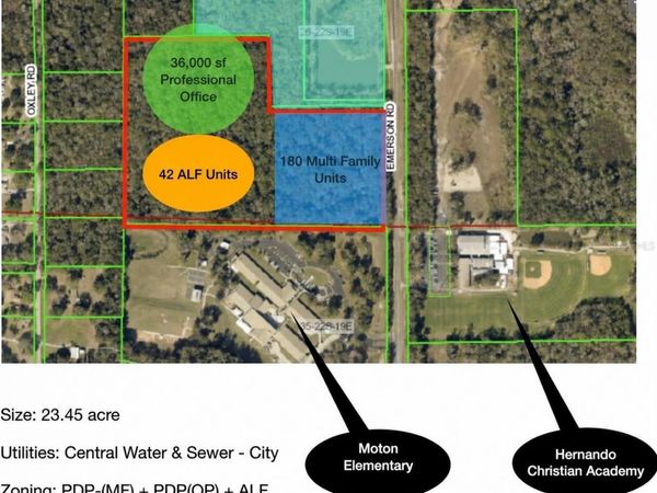 EMERSON ROAD , BROOKSVILLE, FL 34601