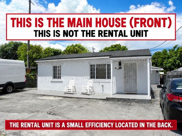214 NW 49th Ave , Unit rear, Miami, FL 33126