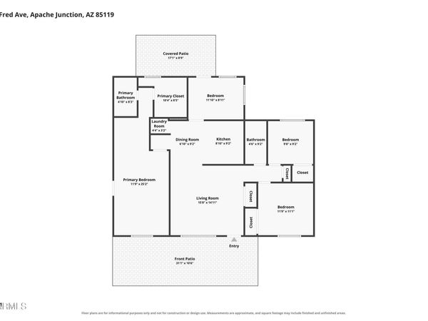 544 E FRED Avenue, Apache Junction, AZ 85119