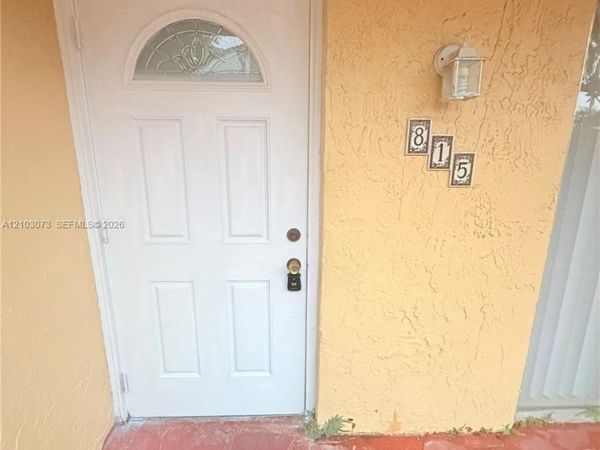 15410 SW 82nd Ln , Unit 815, Miami, FL 33193