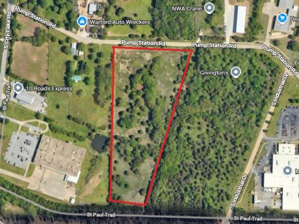 11.8 Acres Pump Station Rd , Fayetteville, AR 72701