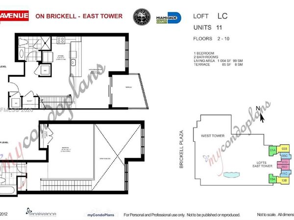 1060 Brickell Ave , Unit 811, Miami, FL 33131