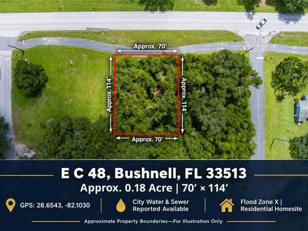 0 E C 48 , Bushnell, FL 33513