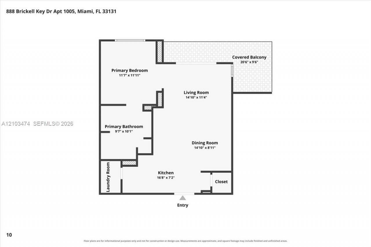 888 Brickell Key Dr , Unit 1005, Miami, FL 33131 Photo