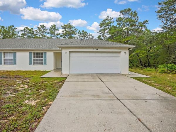 5539 W OAK PARK BOULEVARD , HOMOSASSA, FL 34446