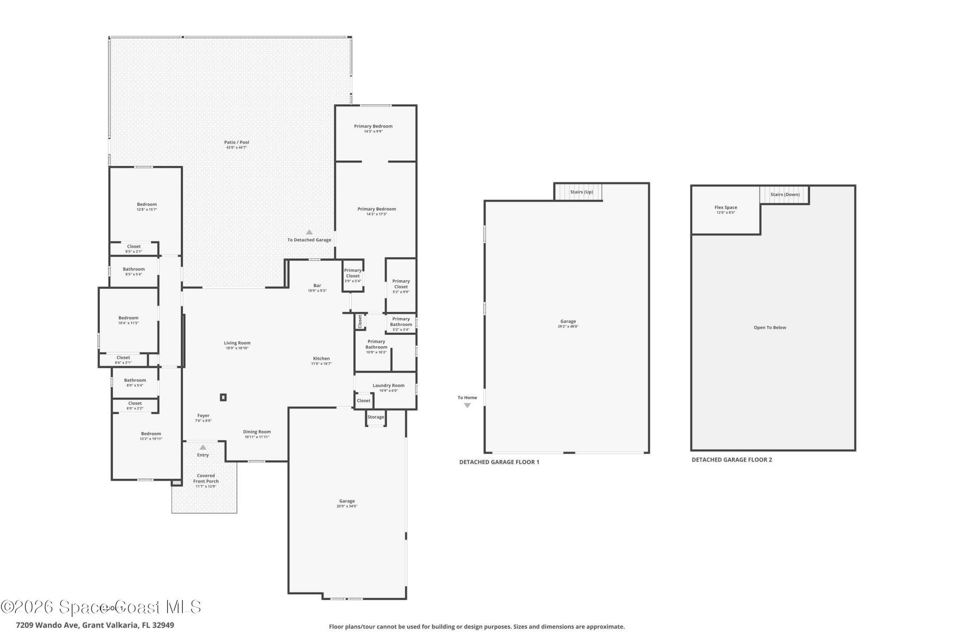 7209 Wando Avenue , Grant, FL 32949 Photo