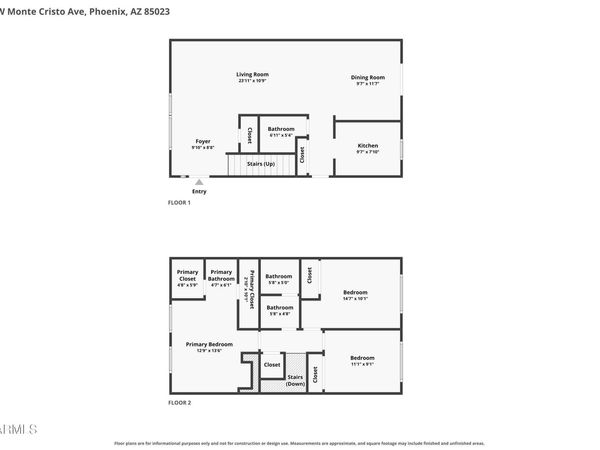 2573 W MONTE CRISTO Avenue, Phoenix, AZ 85023