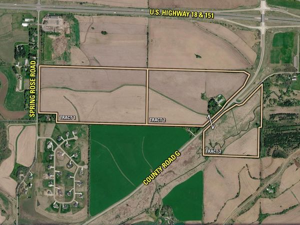 167.27� Acres Cty Hwy G & Spring Rose R, WI 53593