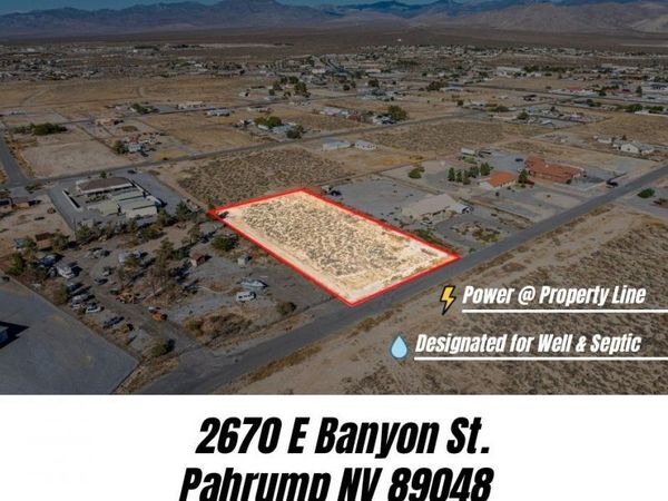 2670 Banyon Street , Pahrump, NV 89048