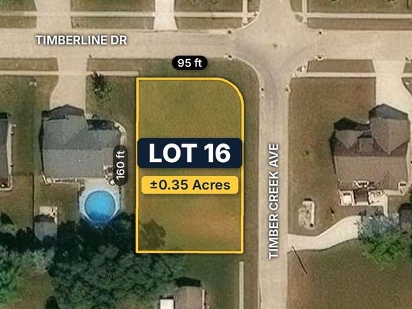 Lot 16 Timberline Drive, Evansdale, IA 50707