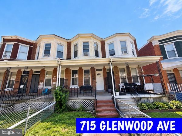 715 GLENWOOD AVENUE, BALTIMORE, MD 21212